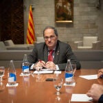 El presidente de la Generalitat, Quim Torra,