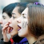 Imagen de archivo de una de las manifestaciones del Día Internacional de la Mujer
