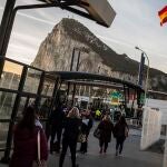 Ambiente en Gibraltar un dia antes de la entrada oficial del BrexitAduanas© Alberto R. Roldan MADRID 31/01/2020