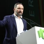 Congreso de vox en vistalegre . Santiago abascal . Politicos .