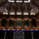 Vista general de la Bolsa española