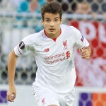 Pedro Chirivella en un encuentro en Anfield