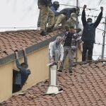 Los presos protagonizaron serios incidentes en Italia