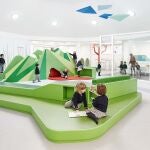La zona de Infantil del colegio