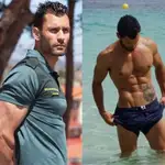 El guardia civil Jorge Pérez revolucionó las redes sociales con su desnudo en 'Supervivientes'