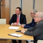 Jaime Gutiérrez, presidente de Copcyl, junto a Eduardo Montes, en una reeciente reunión