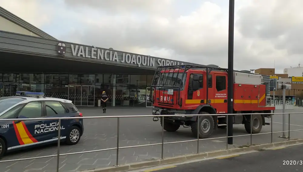 La UME, en Valencia