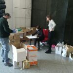 La delegada territorial en Zamora, Clara San Damián, hace recuento del material recibido