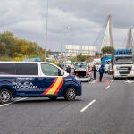 Efectivos de la Guardia Civil y de la Policía Nacional realizan controles en Ayamonte 