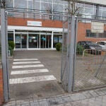 Puertas de uno de los centros de salud de Madrid