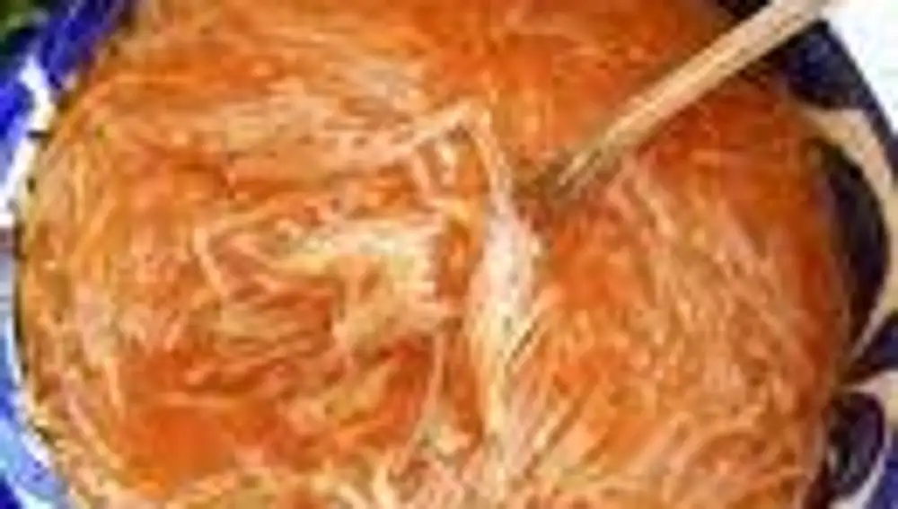 Sopa de fideos mexicana