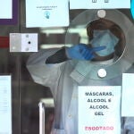 Una farmacia en Lisboa, Portugal