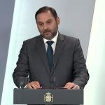 José Luis Ábalos, ministro de Transportes