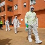 La UME intervino en otra residencia de mayores de La Zubia (Granada) donde se produjeron cuatro muertes por el Covid-19