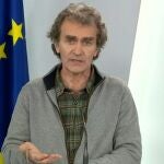 Fernando Simón, director del Centro de Alertas y Emergencias Sanitarias, en una de sus comparecencias por la crisis del Covid-19
