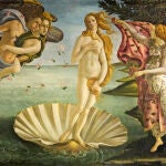 El nacimiento de Venus, por Sandro Botticelli.