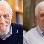 Los galardonados con el Premio Abel del año 2020, Hillel Furstenberg (izquierda) y Gregory Margulis (derecha).