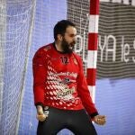 El portero del Balonmano Elda CEE Fran Tirado