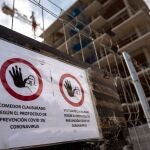 Obras en la zona de El Cañaveral, en Madrid