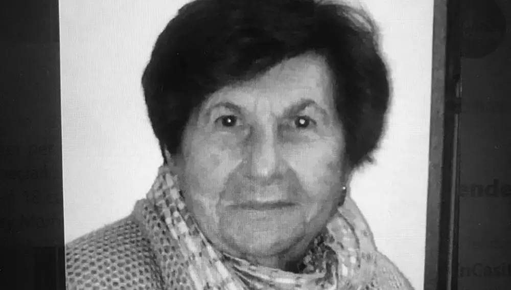 Angelina, madre de Sergio Scariolo