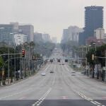 Vista de la Avenida Diagonal de Barcelona.