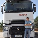 Óscar Baños Merino lleva 24 años al volante