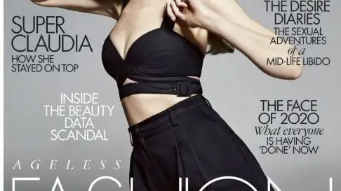 Portada de abril de la revista Elle UK