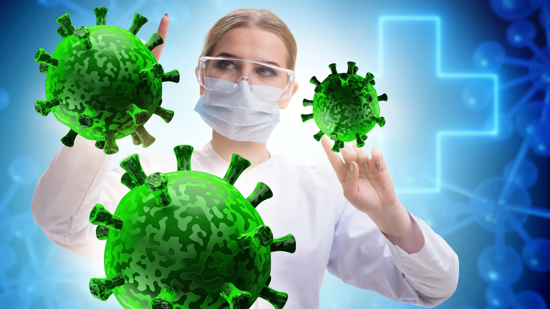 Los profesionales sanitarios se exponen a una carga viral muy alta para salvar vidas