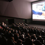 Una sala de cine con tecnología de la empresa Dolby