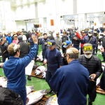 El mercado de pescado Toyosu Market en Tokio, el pasado 3 de abril