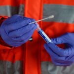 Toma de muestras para la posterior realización de test PCR de detección del coronavirus EFE/Nacho Gallego