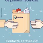 Cartel de la campaña solidario de Acosol