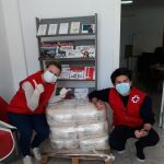 Ya se ha recogido una tonelada de productos de primera necesidad