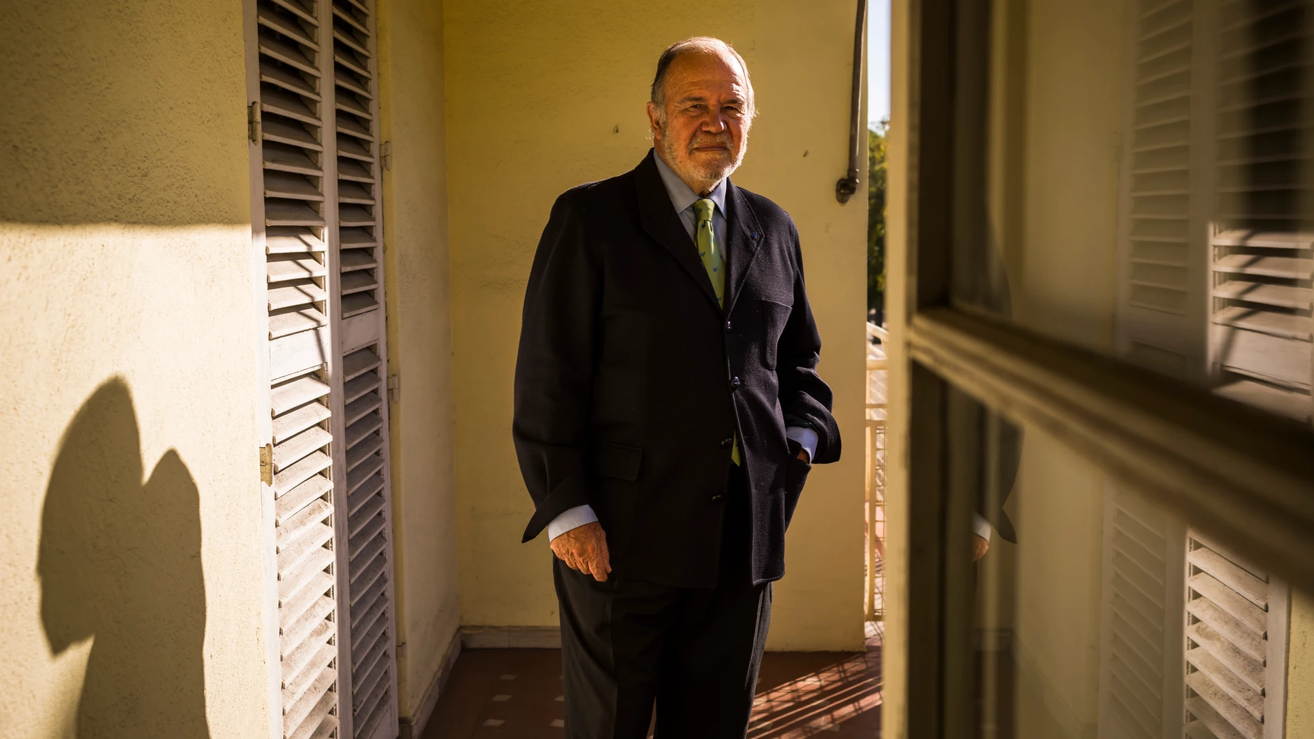 Juan Chicharro, presidente de la Fundación Nacional Francisco Franco