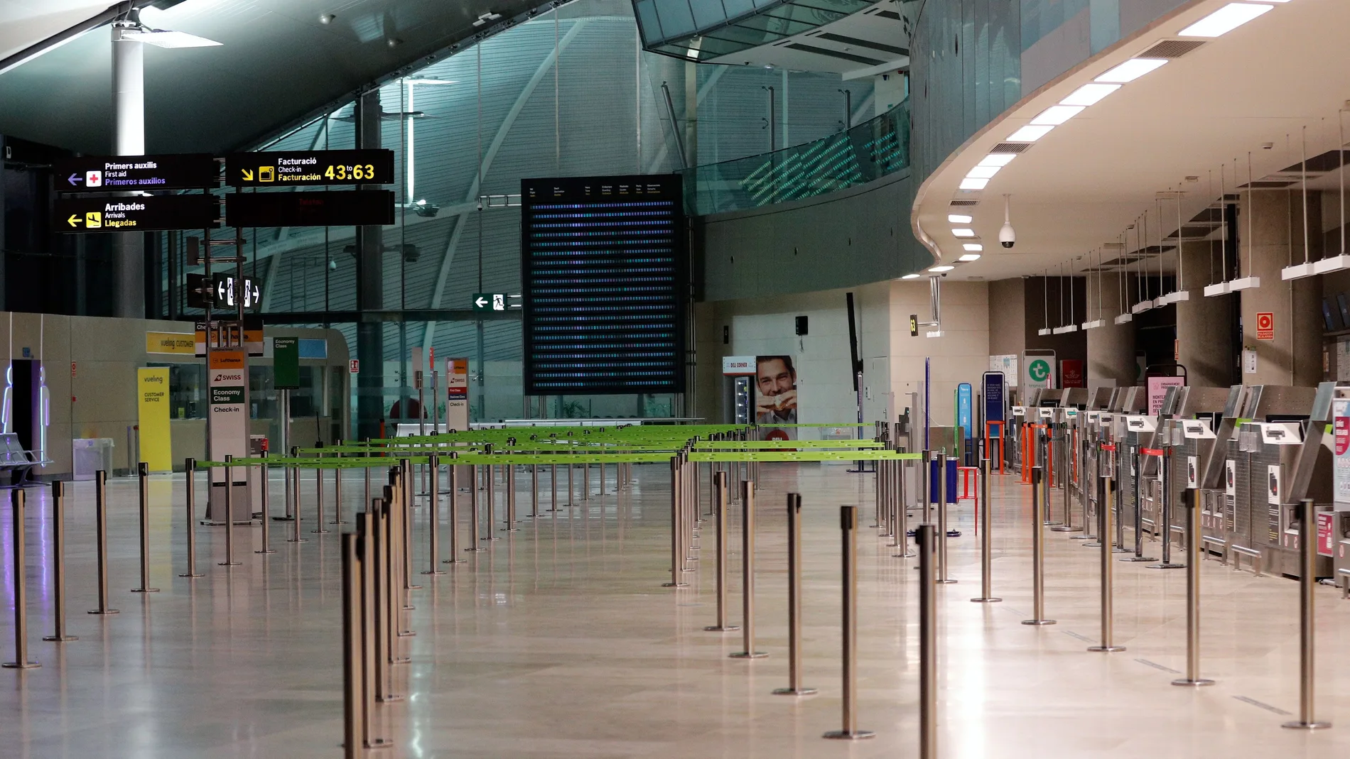 Coronavirus aeropuertos