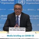 El director general de la Organización Mundial de la Salud (OMS), Tedros Adhanom Ghebreyesus