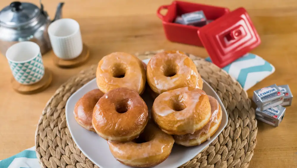Donuts hechos con levadura marca Levanova