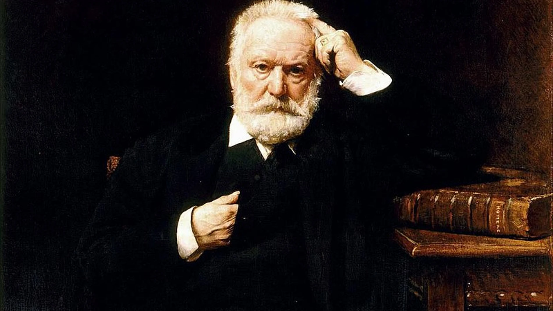 Victor Hugo retrato por Léon Bonnat en 1879