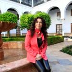 La consejera andaluza Rocío Ruiz, en uno de los patios del Parlamento, en una imagen de archivo