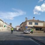 Uno de los controles realizados en las carreteras sorianas en el estado de alarma.GUARDIA CIVIL13/04/2020
