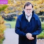 Exclusiva de La Sexta que muestra a Mariano Rajoy en la calle haciendo deporte, saltándose el confinamiento.
