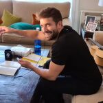 Pablo Alborán, en casa