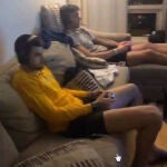 Los hermanos Hernangómez, Willy y Juancho, durante su confinamiento en USA
