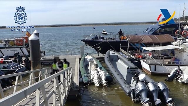 Operación policial contra el narcotráfico