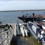 Operación policial contra el narcotráfico