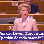 Von der Leyen: Europa debe pedir “perdón de todo corazón” a Italia