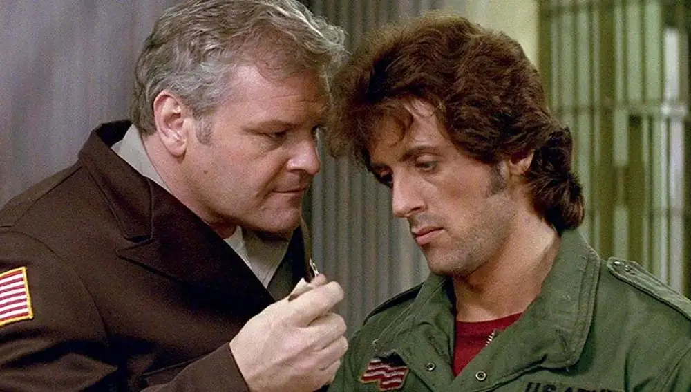 Imagen de "Acorralado" con Stallone