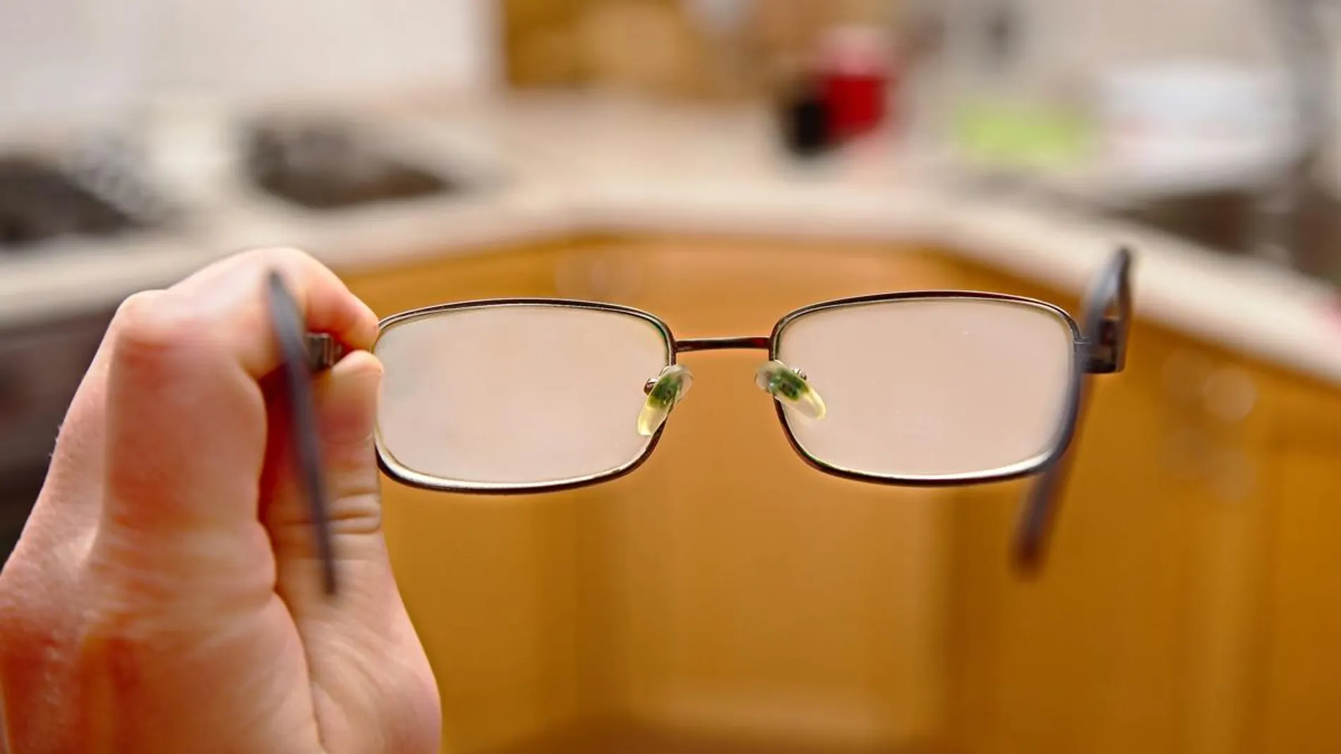 Imagen de unas gafas empañadas