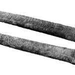 Hueso de Ishango desde varias perspectivas.