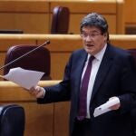 El ministro de Inclusión, Seguridad Social y Migraciones, José Luis Escrivá